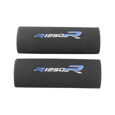 Hot-Selling Sweat-Absorbent Anti-Slip Sponge Motorcycle Handle Cover - blue