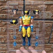 漫画版战警MAFEX138CT金刚狼手办死死侍关节可动摆件模型玩具公仔