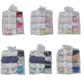 跨境  新款婴儿礼盒套装春儿衣服0-3-6刚出生宝宝春秋满月组合