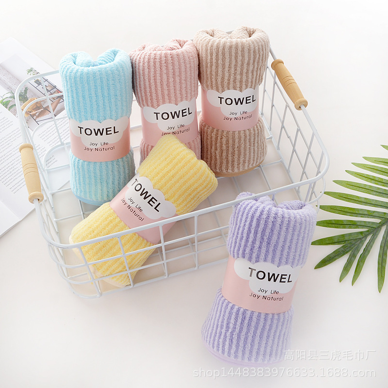 Five fine packaging coral fleece towel encryption thickened face towel soft and comfortable lint-free net red belt goods preferred Five fine packaging coral fleece towel encryption thickened face towel soft and comfortable lint-free net red belt goods preferred