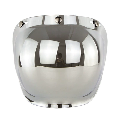 Motorcycle Safety Supplies, Bubble Lens Three-Button Helmet - individual-silver-plating-sheet