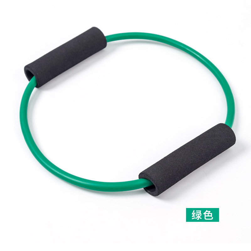 Yoga Dispositivo de tensión en forma de 0 fitness interior pecho expansor cuerpo que forma Pilates cuerda de tensión de espalda abierta