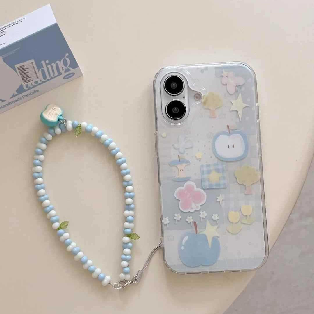 Gentle viento ins empalme azul manzana apple iphone15/16ProMax Apple 14 funda para teléfono móvil 13 femenino 16 nuevo