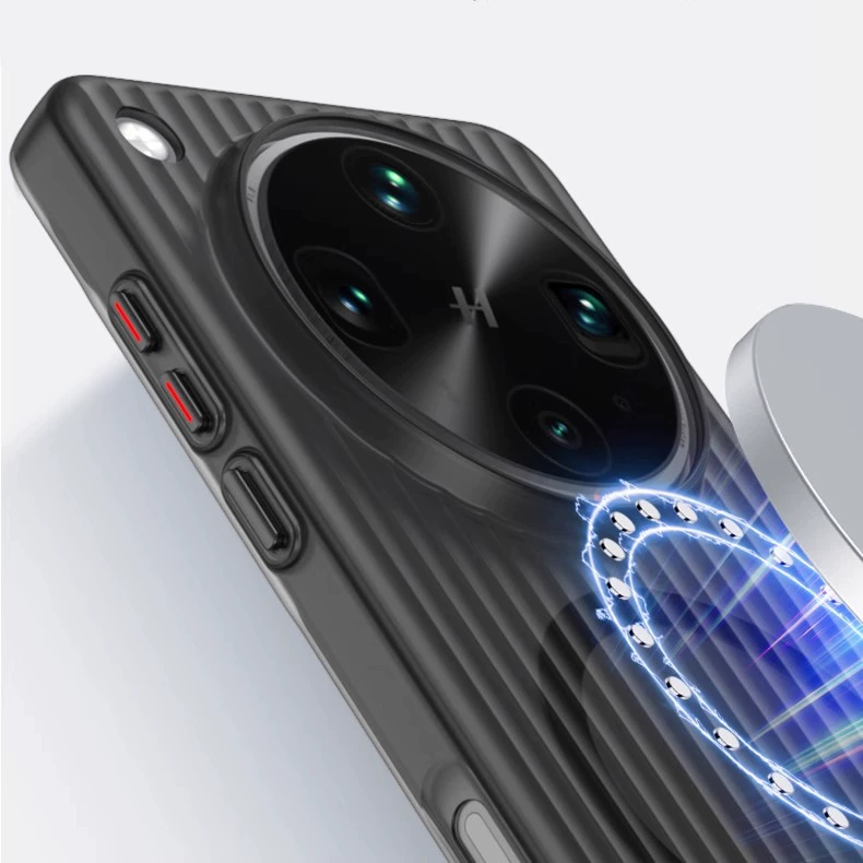 Совместимо с защитным чехлом Find X8 Ultra для мобильного телефона с магнитным креплением Find X8S+ ультра-тонкая X7 Ultra ребристый X6 Pro против падения