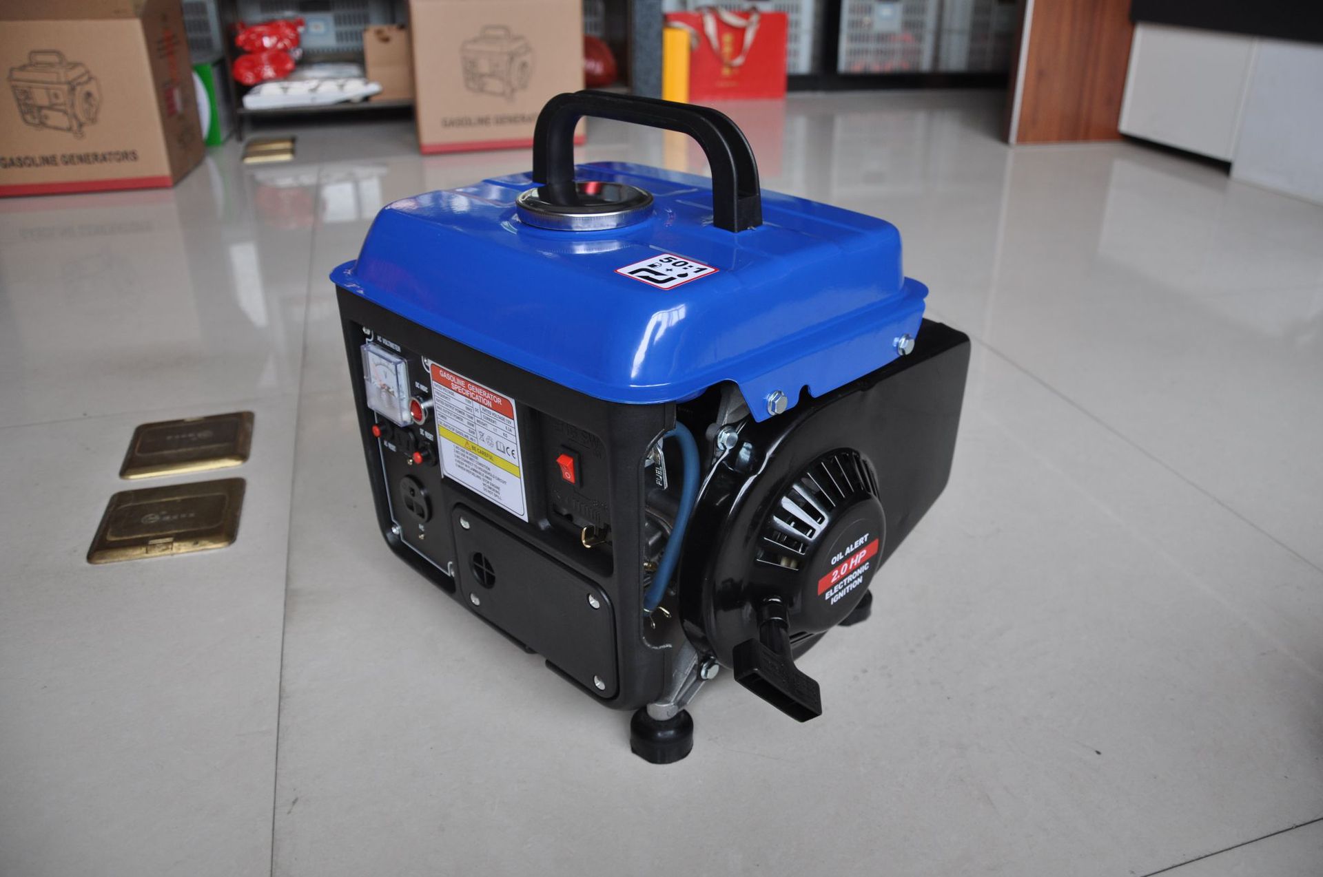 Portable American Standard European Standard Australian Standard Small Gasoline Generator Outdoor Travel Camping Style Special Powerful Power 650W