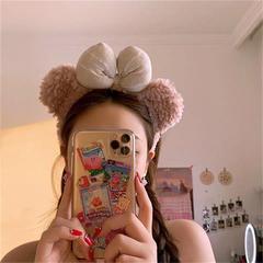 雪莉玫發箍史黛拉兔子卡通毛絨頭箍成人兒童芭蕾兔熊耳朵賣萌髮飾