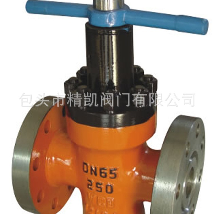 内蒙阀门厂家自营 Z43Y  Z43W 法兰高压平板闸阀 高压油田闸阀