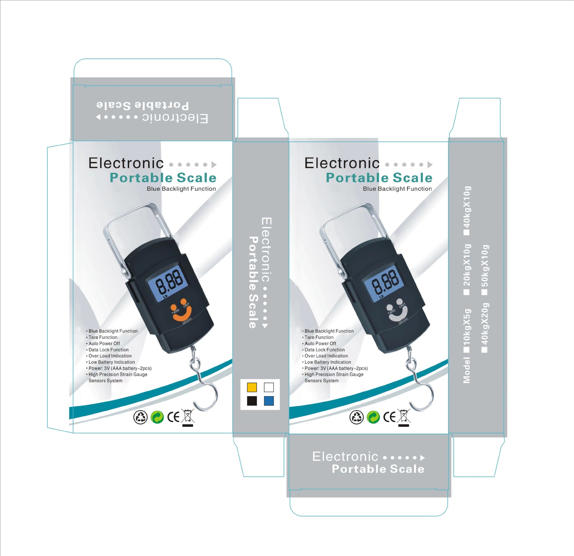 50kg escala portátil escala de equipaje escala gancho escala aeropuerto escala expreso