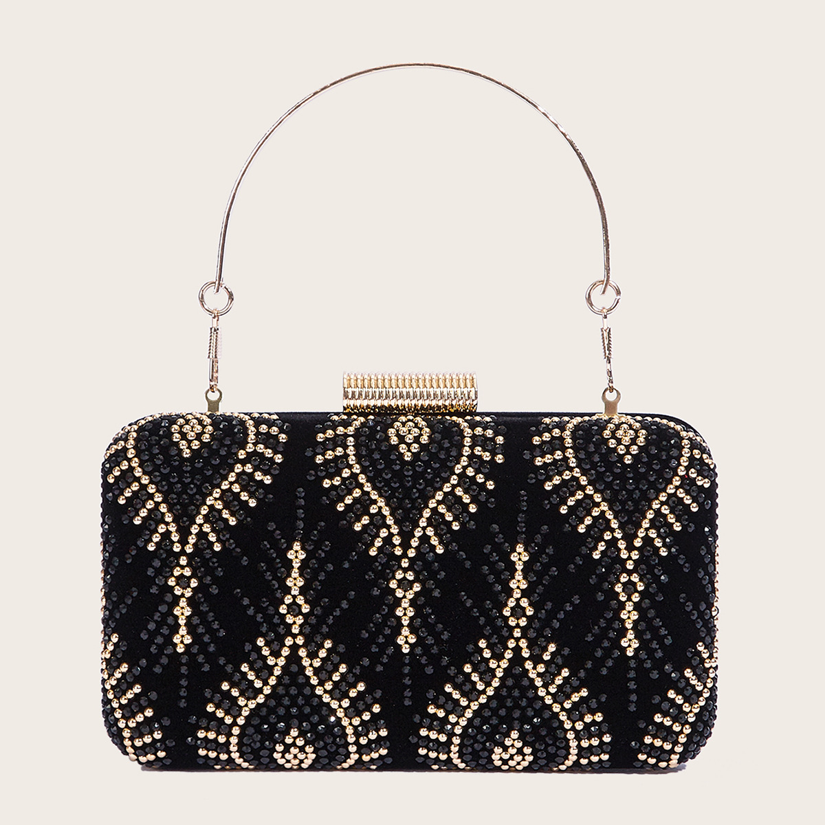 Abendtasche für Damen, Frühling/Sommer, neue, mit Diamanten besetzte, funkelnde Party-/Brautkleidtasche, Party-/Promi-Clutch_voghion.com