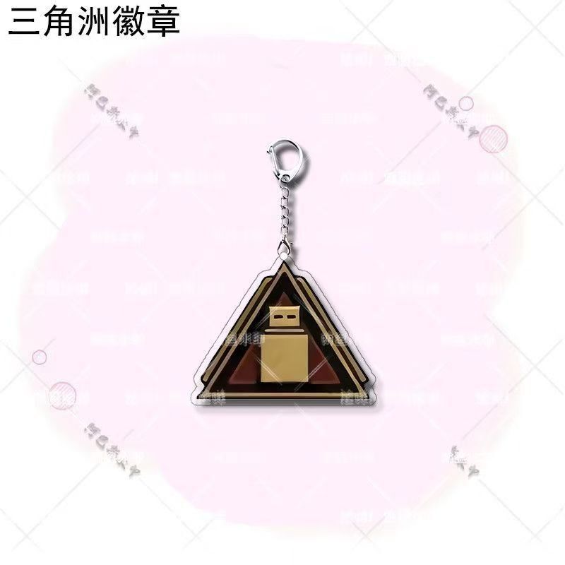 三角洲行动游戏周边亚克力钥匙扣天才少年威龙徽章个性背包士气章|undefined