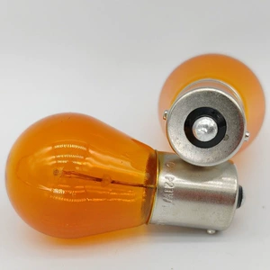 Philips P21Wy12V 12498Y Ba15S Py21W 7506Y Kəhrəba Avtomobil Lampası