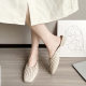 in stock Quick Hair 2024 New Baotou Half Slippers Women's Shake Voice Fast Hand Explosions Summer Lazy One Pedal Flat Bottom