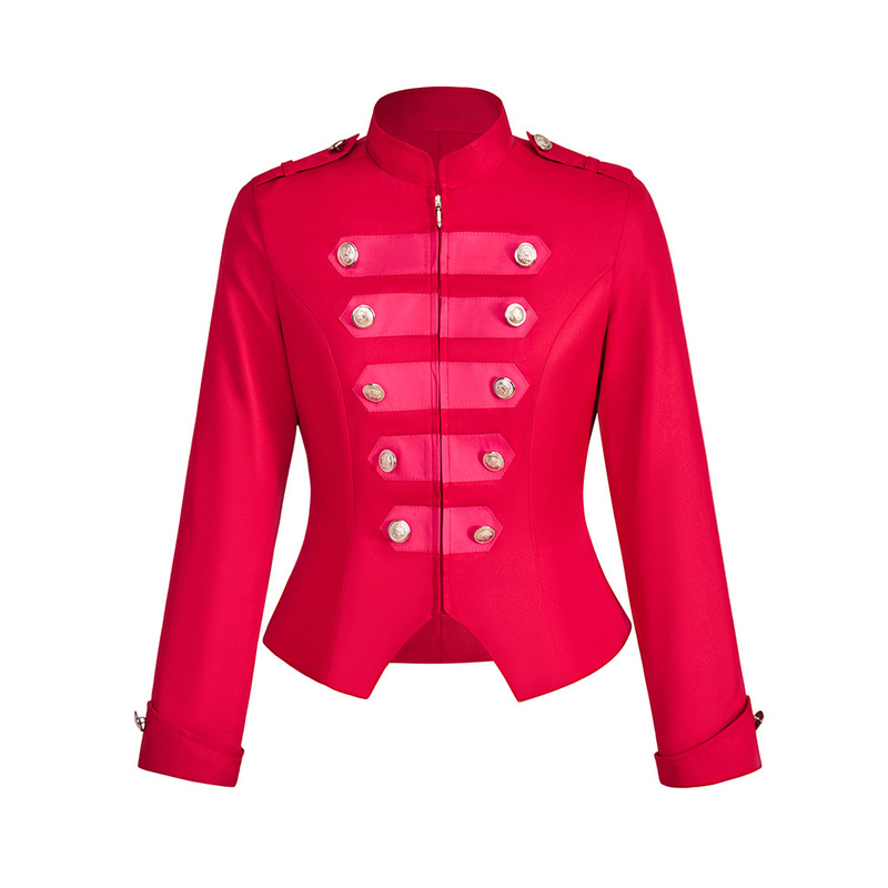 Hot Selling in Stock 2024 Halloween Amazon Wish Gothic Punk Style Jacket Cos Costume Manufacturer Jacket