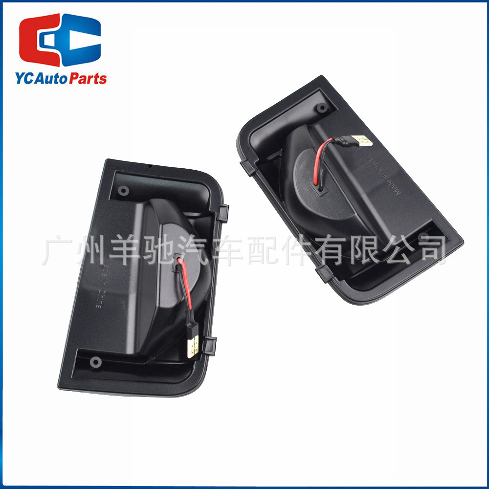 Aplicable a Peugeot Fiat Citroën retrovisor LED luces de dirección luces de flujo de luz amarilla