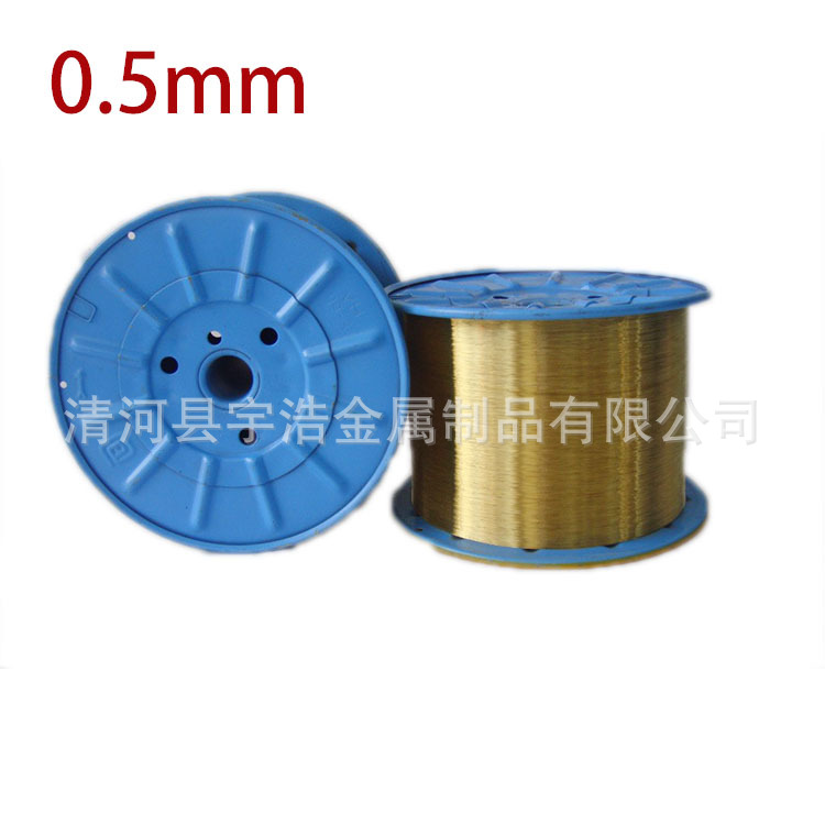 镀铜钢丝 高强度胶管钢丝厂家批发高压镀铜钢丝 镀锌钢丝 0.5mm