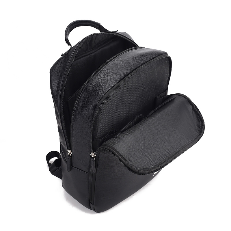 New CHARME Black Business For Men Large Designer Capacity Commuting Laptop Backpack_voghion.com