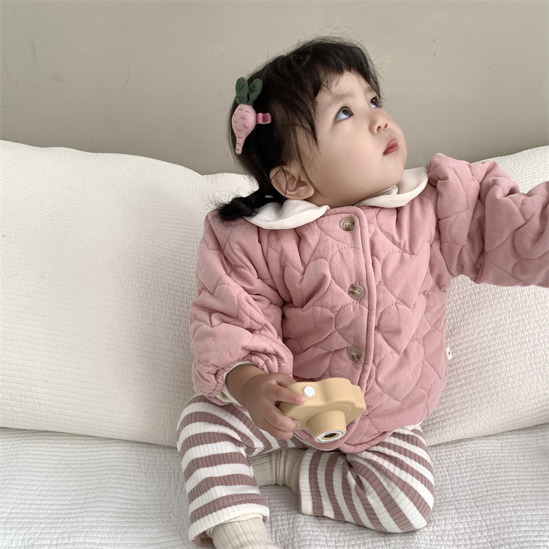 Capa de algodón para niños invierno coreano ropa de invierno para bebés abrigos de algodón de invierno para niñas chaqueta de algodón de invierno para bebés