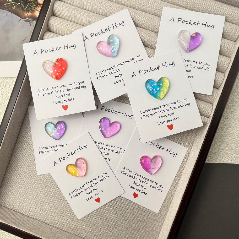 7g Weight Greeting Card Classification 1 Piece Quantity Holiday, Banquet, Party Occasion Resin Material Letter, Heart Shape Pattern Elegant, Lady, Romantic Style Elegant Lady Romantic Letter Heart Shape Resin Holiday Banquet Party Party Supplies Invitations 1 Piece 1