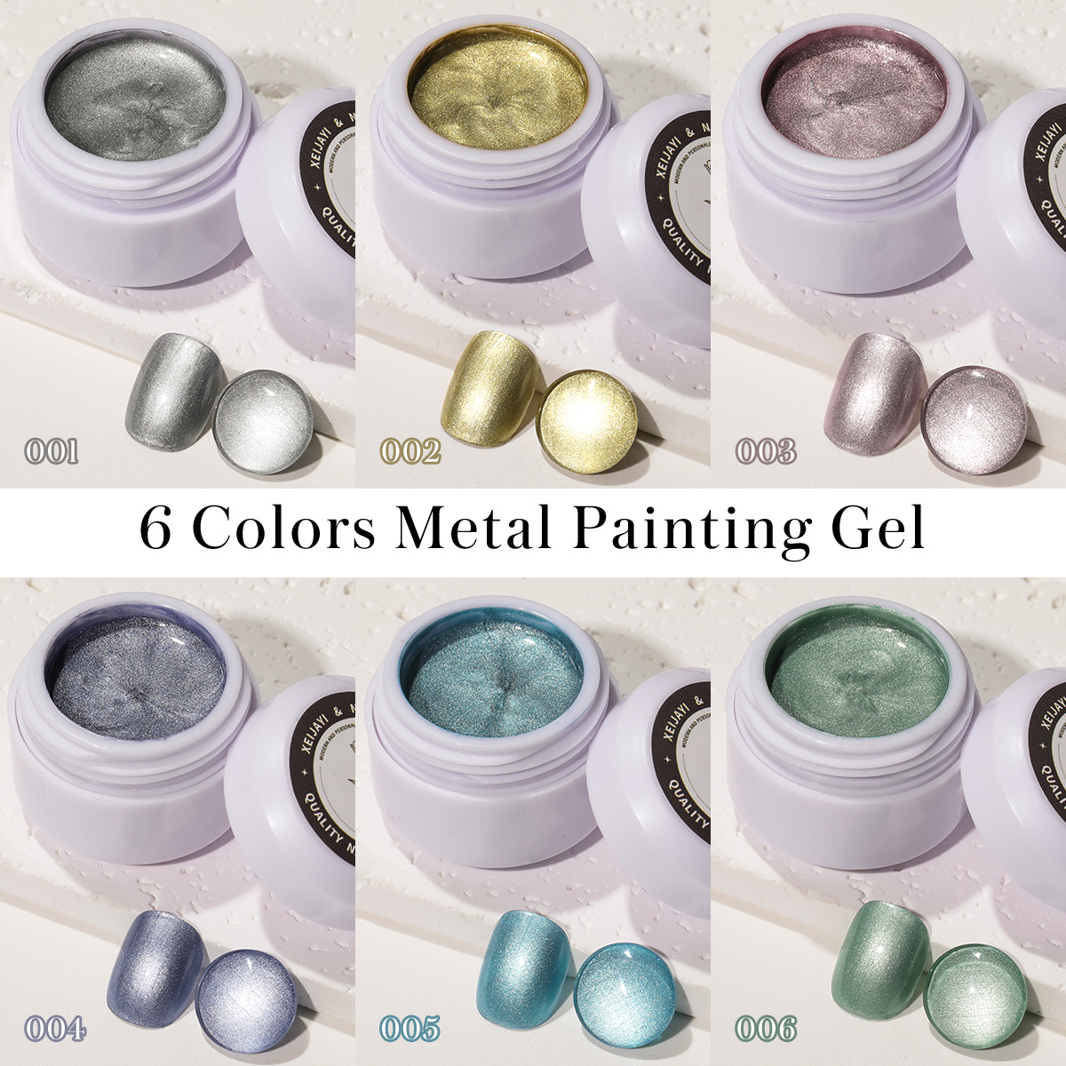 Manicure japonés pegamento metálico oro y plata pintura francesa pegamento de dibujo gancho de borde pegamento de pintura pegamento de esmalte de manica espejo