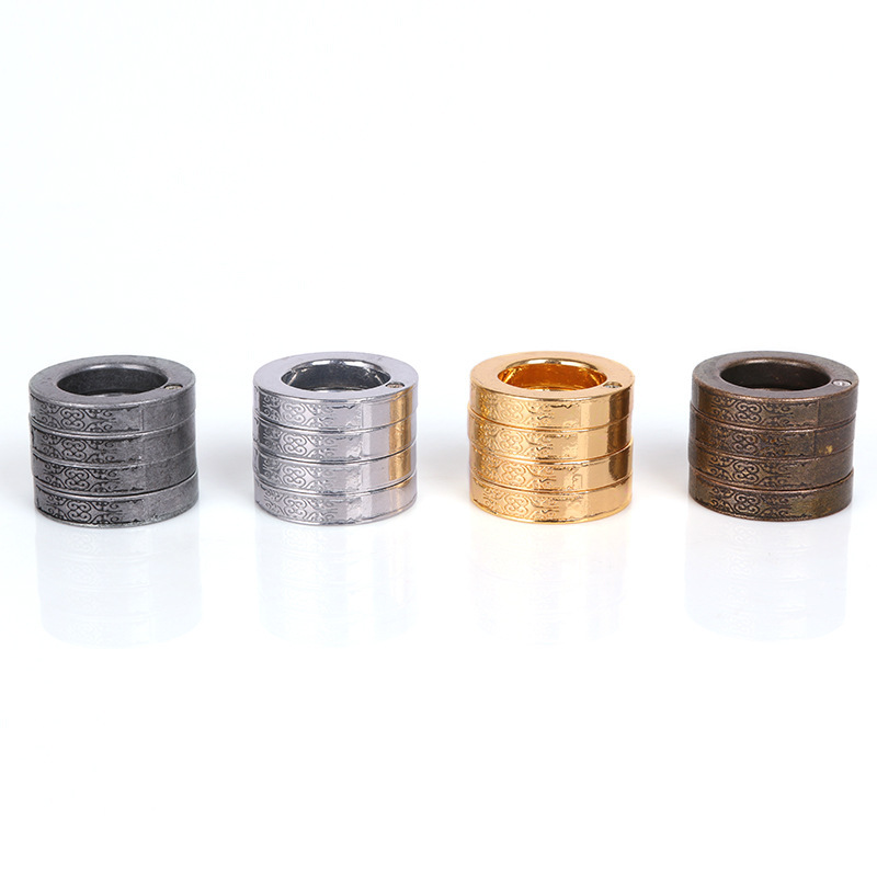 Ring Self-Defense Products Ring Lord of the Rings Ring Deformation Outdoor EDC Self-Defense Weapon Breaking Window Emergency Escape Wolf Prevention