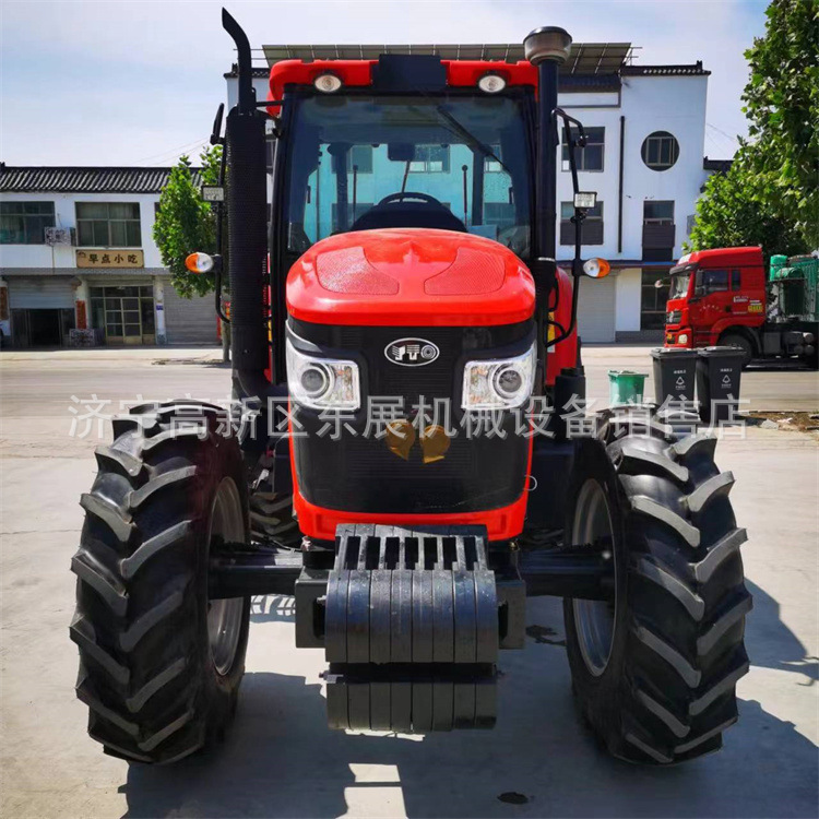 跨境销售东方红拖拉机 水旱田两用四驱农用车 YTO多马力拖拉机