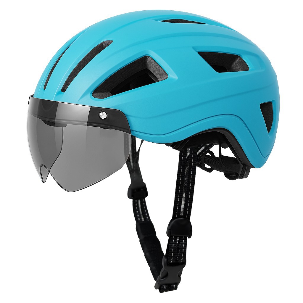 Bicycle Riding Helmet with Detachable Magnetic Goggles for Men and Women, Suitable for Mountain Bikes and Road Bikes, Breathable and Lightweight