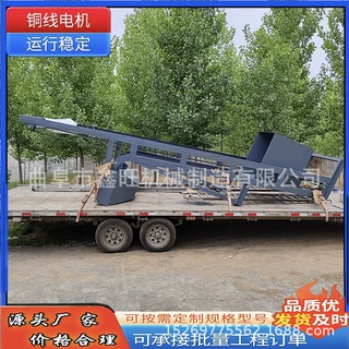 破碎石料单斗提升机 矿料装车往复上料机 煤块加厚翻斗提料机