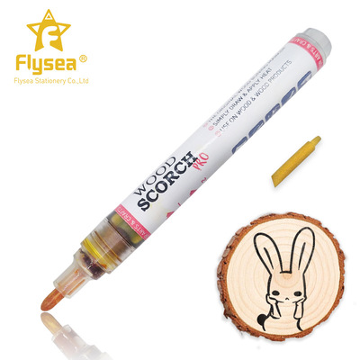 Flysea新款烧焦笔 木材标记记号笔工艺品DIY烙画笔