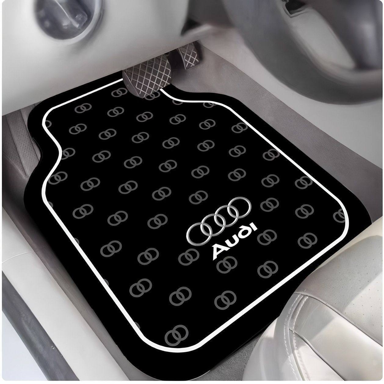 Car Floor Mats Are Stain-Resistant and Easy to Maintain, with a High-End Feel, Universal Full Set of Absorbent Diatomaceous Earth Floor Mats, Available for Dropshipping
