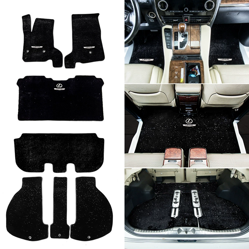 08-25 Alphard Star Sky бархатный коврик для пола Alphard Will Farley LM300 салонный набор