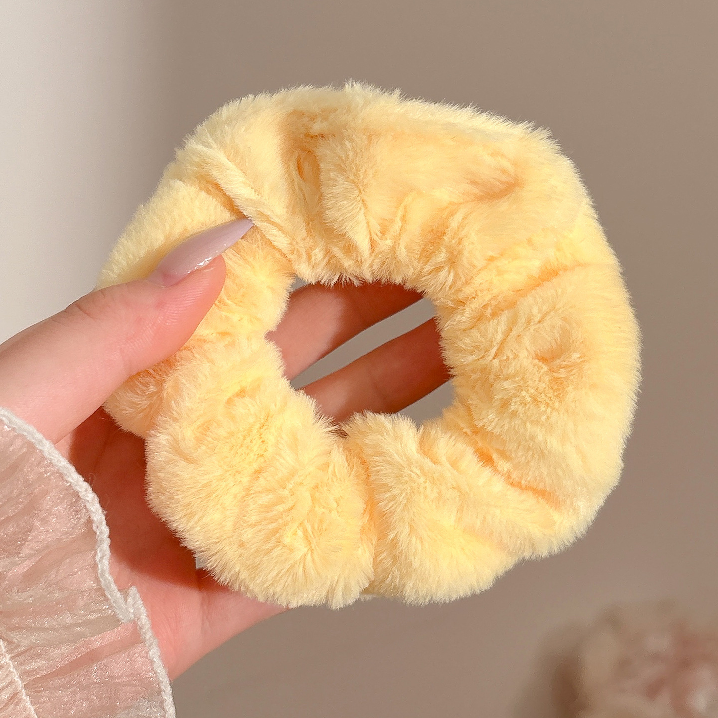 Encaje retro francés, diadema de intestino grueso, mujer 2025, nuevo estilo, cuerda para el cabello, banda de goma, lazo, dulce cuerda para el cabello, accesorios para el cabello