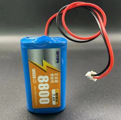 現代のリチウム電池 3.7 ボルト 7.4 ボルト有線 18650 リチウム電池パックビデオ機オーディオ 18650 リチウム電池