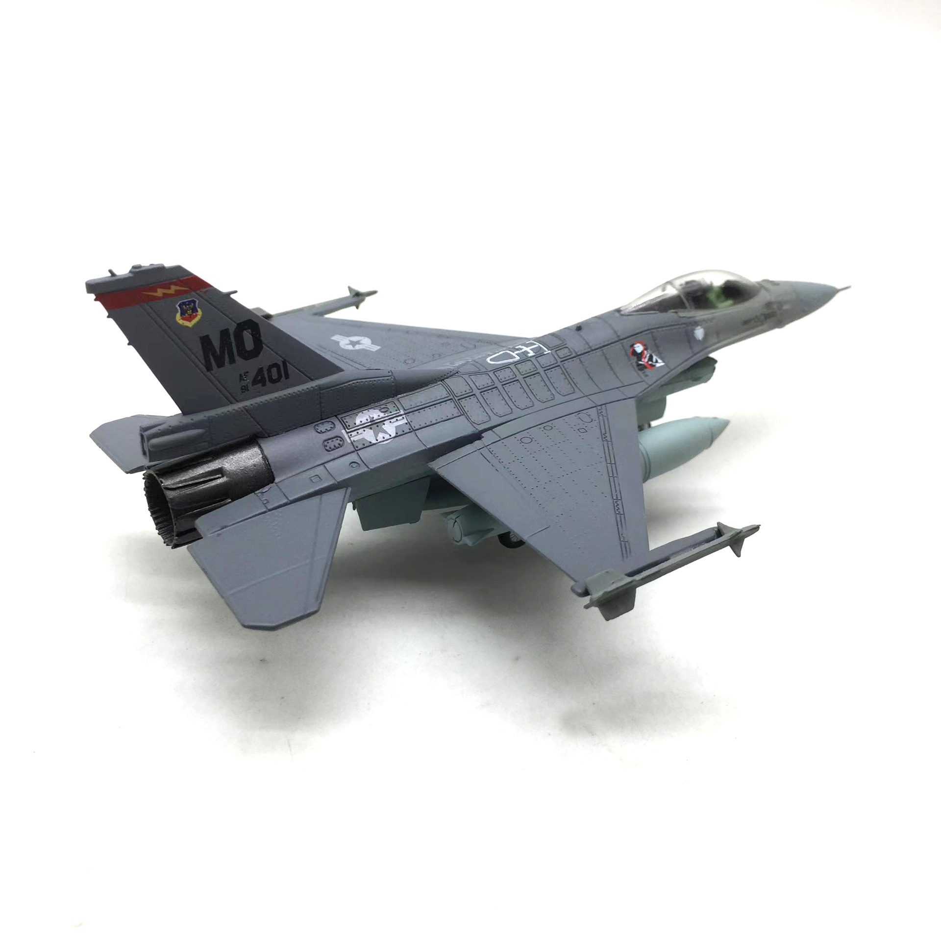 1:100美国F-16c战隼新加坡F16D战斗机仿真合金飞机模型以色列F16I