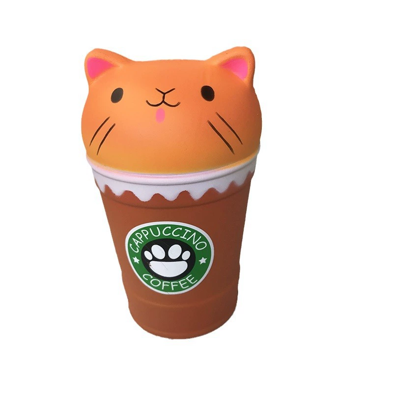 Полиуретановый слайм, игрушка, squish, (跨-border торговля), кот, антистресс