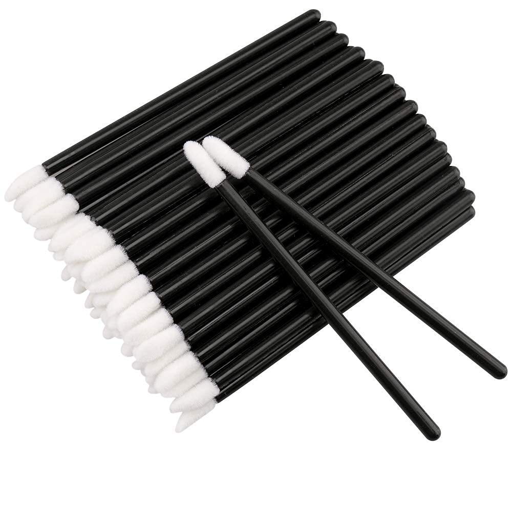 Cross-Border Disposable Lip Brush Makeup Brush Cleaning Stick Lip Brush Makeup Tool Holiday Gift 50Pcs/Pack