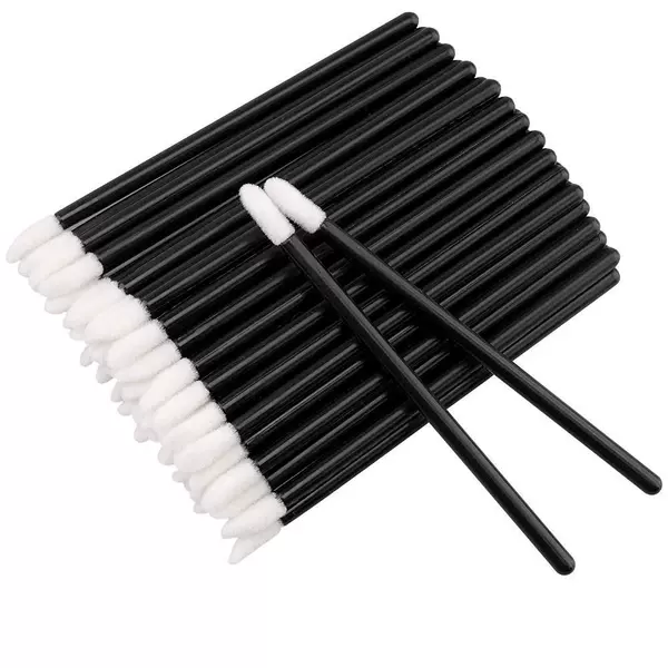 Cross-Border Disposable Lip Brush Makeup Brush Cleaning Stick Lip Brush Makeup Tool Holiday Gift 50Pcs/Pack