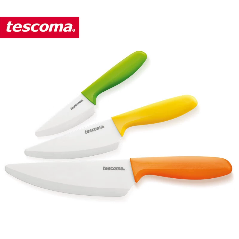 Czech/tescoma imported ceramic knife fruit knife kitchen fruit knife peeling portable baby food knife