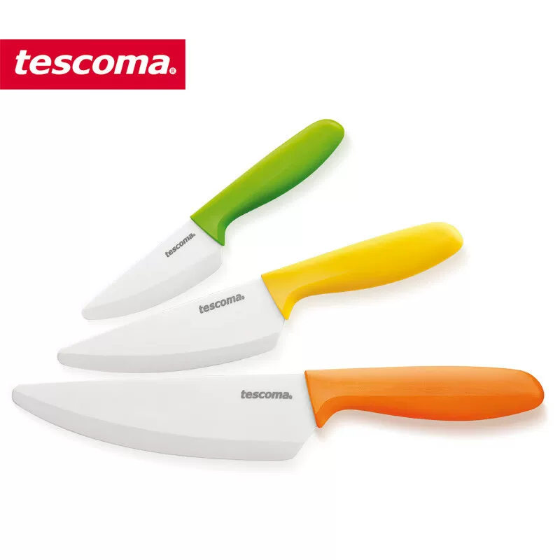 Czech/tescoma imported ceramic knife fruit knife kitchen fruit knife peeling portable baby food knife