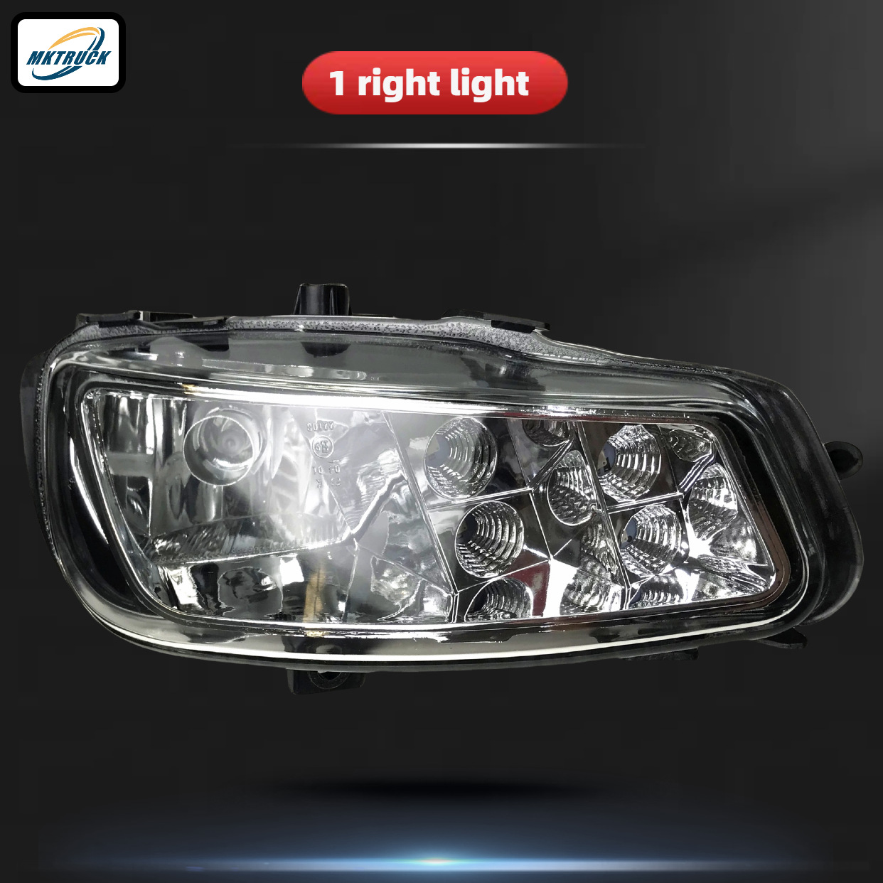 Aplicable a Mercedes-Benz AROCS lámpara de niebla delantera LED modelo 4143 / 4145 camión 9608202156 / 9608202256