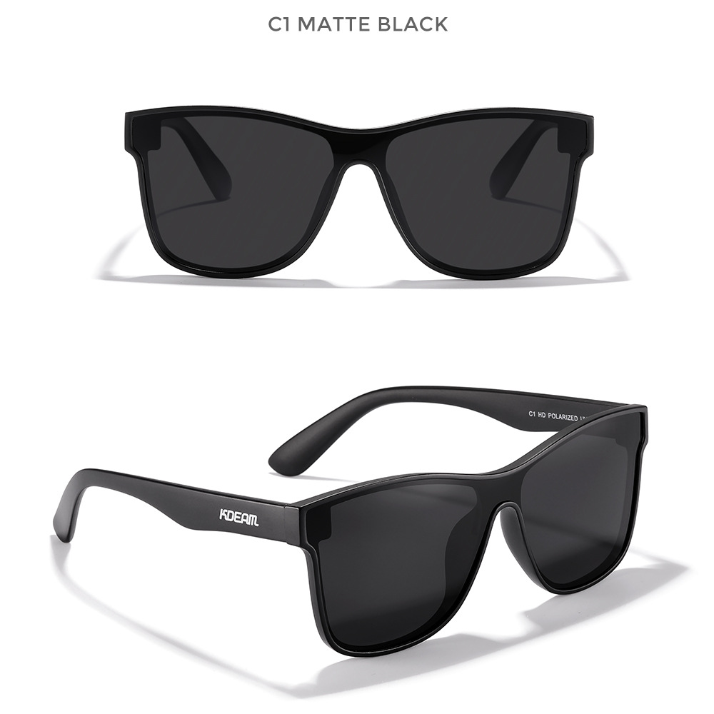 One-piece Lens Sunglasses HD Polarized Outdoor Athletic Glasses