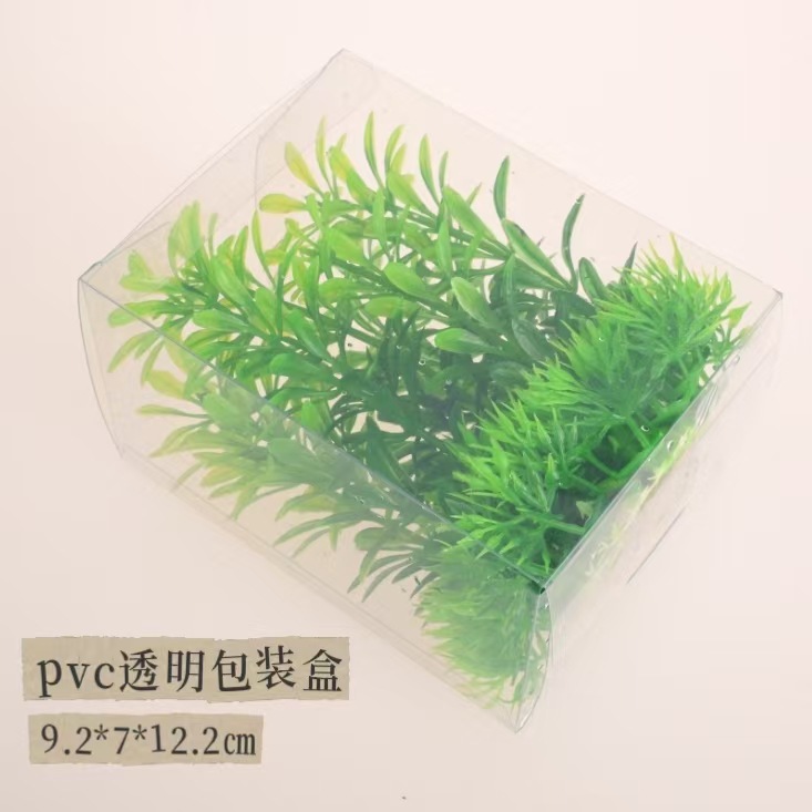 Acuario Decorativo — Césped Artificial y Plantas Acuáticas Plásticas (Fábrica)