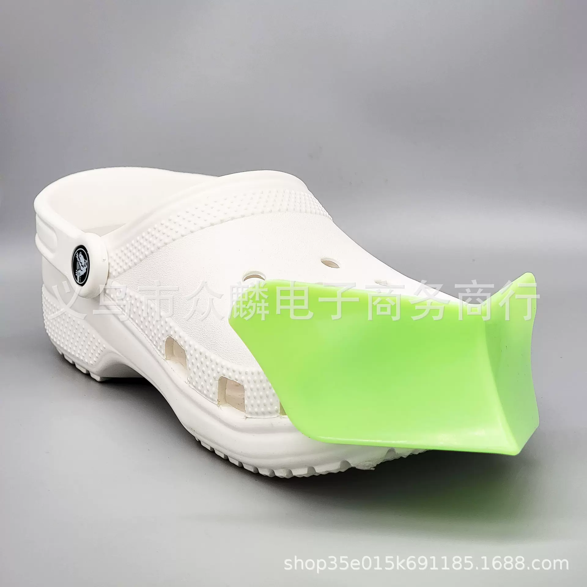 洞洞鞋沙推土机沙铲diy可拆卸鞋扣拖凉鞋配件平底铲土鞋扣鞋配件