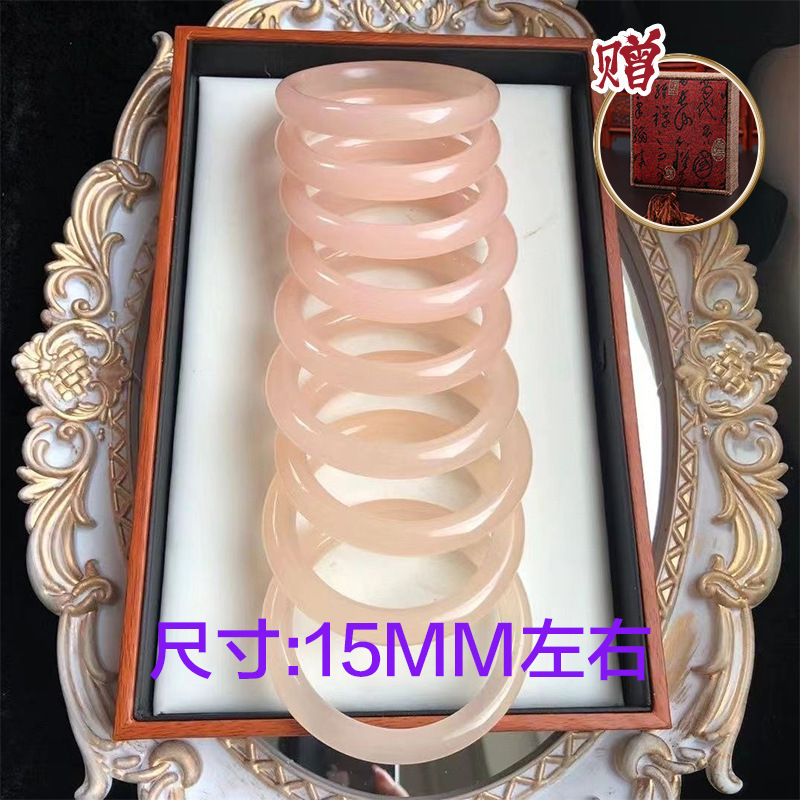 アフガニスタンのブレスレットのグレープフルーツのピンクの玉の腕輪は生放送します。|undefined