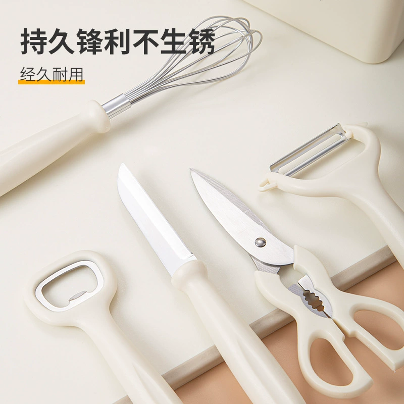 Tools set, scissors, bottle opener, internet celebrity, 6 pieces