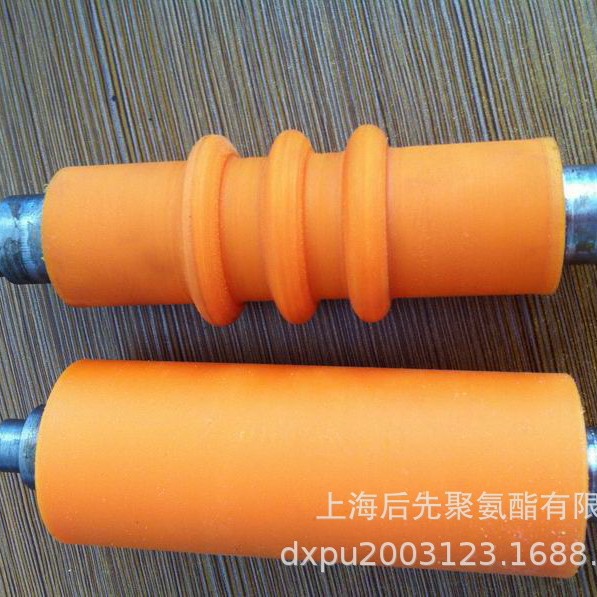 供应聚氨酯包胶轮 从动轮包聚氨酯 主动轮包胶加工