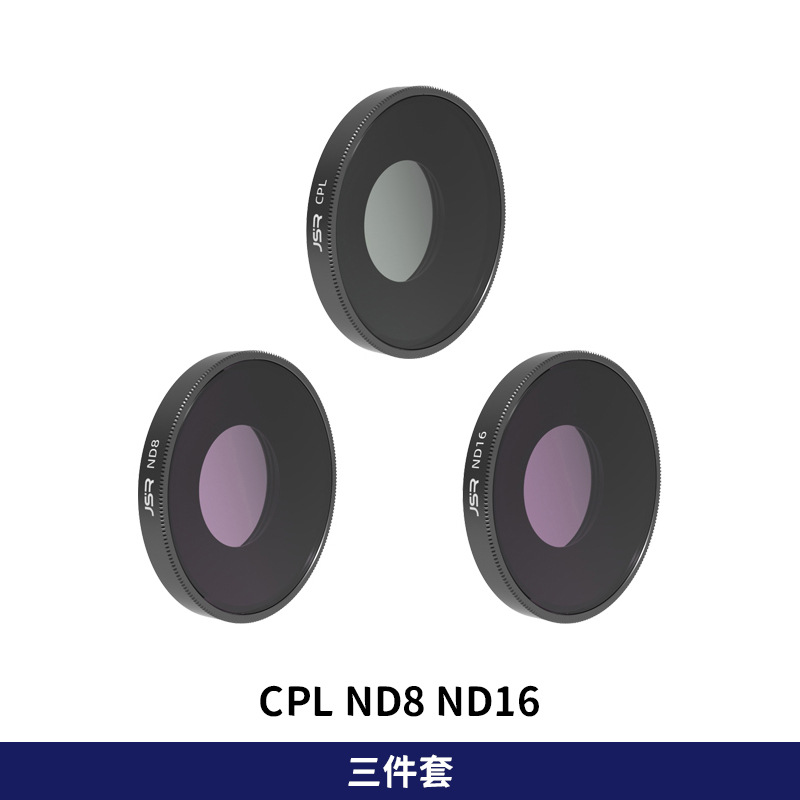 Para DJI Action4/5Pro Instalación de rosca universal Accesorios de cámara deportiva DJI Filtro