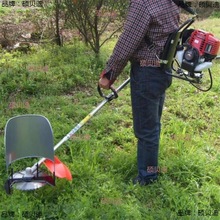 。割稻谷神器除草机割麦神器小型割禾机家用割稻机 农用 收割松。