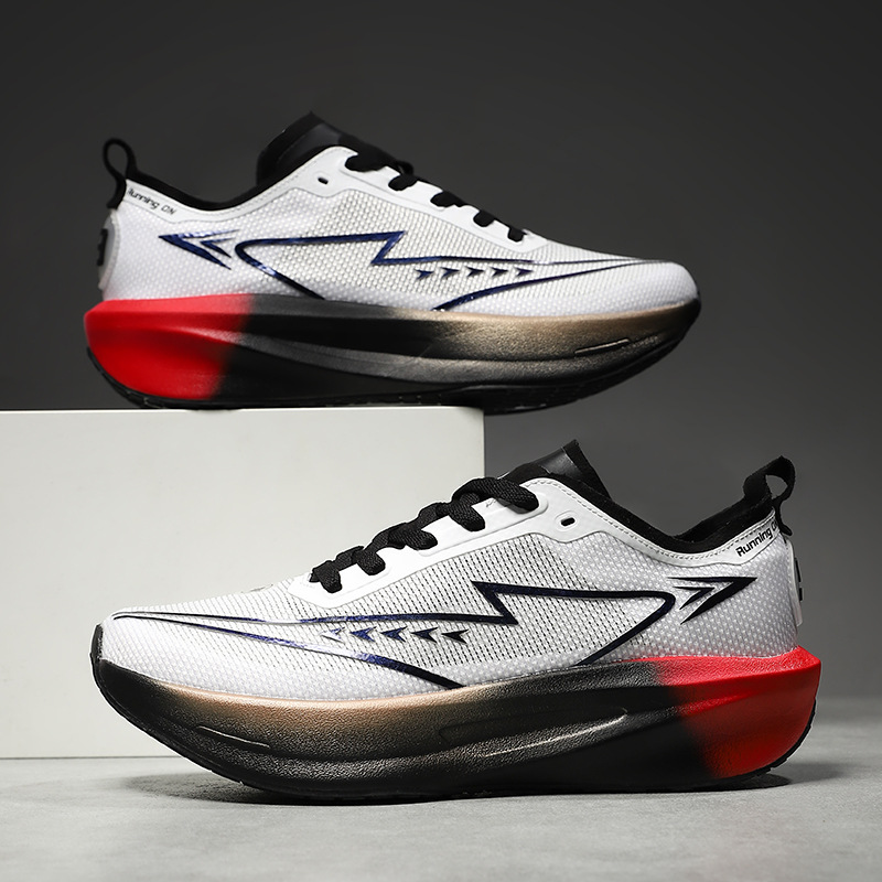 Summer trend lightweight running sneakers with shoelaces for…