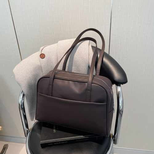 Korean Version Large Capacity Single Shoulder Bag for Women Spring 2025 Retro Underarm Bag Versatile Large Capacity Tote Bag