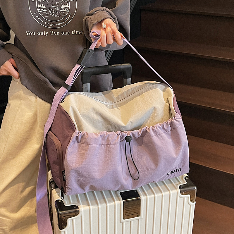 Bolsa deportiva para mujeres secas y húmedas separación de yoga portátil mochila de gran capacidad bolsa de viaje bolsa de almacenamiento portátil
